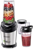 Black+Decker 600W 700ml NutriMaster Blender/Smoothie Maker With Travel Bottles NE600-B5