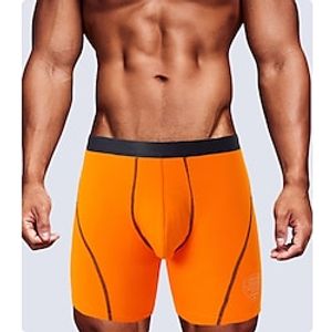 Men's Sport Briefs Running Brief Bottoms Athletic Athleisure Winter Cotton Breathable Quick Dry Moisture Wicking Fitness Gym Workout Running Sportswear Activewear Stripes White Black Fuchsia Lightinthebox