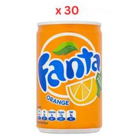 Fanta Orange Can - 30 x 150 ml