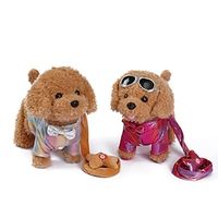 Personalized Electric Leash With Sunglasses A Beloved Gift For Children Capable Of Singing Walking And Pet Toys Lightinthebox - thumbnail