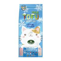 NutraPet Tofu Snowflake Clumping Cat Litter Green Tea - 7 Liters