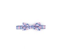 Big Boys Wallace Pre-Tied Check Bow Tie Pink/Blue Big Boys Wallace Pre-Tied Check Bow Tie Pink/Blue