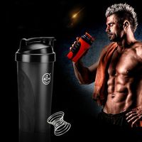 Smart Shake Gym Protein Shaker Mixer Cup Blender Bottle Drink Whisk Ball - thumbnail