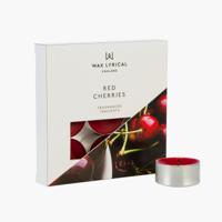 Wax Lyrical Red Cherries Tealight Candle - Set of 9