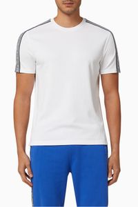 Logo Tape T-shirt in Cotton