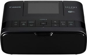 Canon Selphy Cp-1300 Compact Photo Printer Black+ 5 Sheets, B074QH7NFF