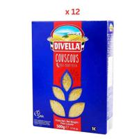 Divella Couscous Medio Medium Moyen Semola, 12X500G