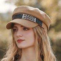 Vintage Women's Beret Baseball Cap Newsboy Caps Valentines Gifts Daily Hat Lightinthebox - thumbnail