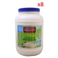 Natures Choice Mayonnaise, 3.78 liters Pack Of 8 (UAE Delivery Only)
