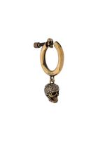 Alexander McQueen skull charm earring - GOLD - thumbnail