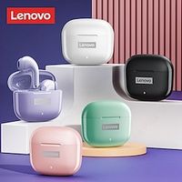 Lenovo LP40pro True Wireless Headphones TWS Earbuds In Ear Bluetooth 5.1 Noise cancellation Waterproof ENC Environmental Noise Cancellation for Apple Samsung Huawei Xiaomi MI Fitness Running Lightinthebox