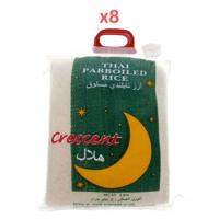 Crescent Parboiled Rice 5Kg Pack of 8
