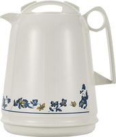 Helios Vacuum Flask with Blue Floral Pattern, 1 Liter, HL316-001