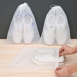 20Pcs Shoes Storage Bag Closet Shoe Organizer Non-Woven Travel Portable Bag Waterproof Pocket Clothing Classified Hanging Bags miniinthebox