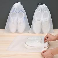 20Pcs Shoes Storage Bag Closet Shoe Organizer Non-Woven Travel Portable Bag Waterproof Pocket Clothing Classified Hanging Bags miniinthebox - thumbnail