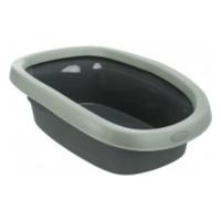 Trixie Be Eco Carlo Litter Tray With Rim For Cats - Anthracite - 31X14X43CM