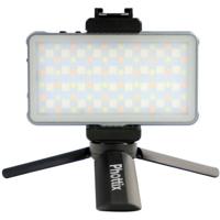 Phottix M100R RGB LED On-Camera Light Panel, Rechargeable Built In Battery With Powerbank - M100R