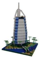 Banbao Burj Al Arab Size 80Cm - POS03
