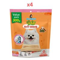 Bearring Jerky Treats Stick Milk 300G (Pack of 4)