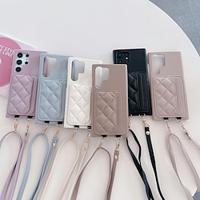 Phone Case For Samsung Galaxy S24 Ultra Plus S23 Ultra Plus S22 Plus Ultra A54 A34 A14 A53 A33 A23 A13 A22 Back Cover with Stand Holder with Lanyard Card Slot Retro TPU PU Leather Lightinthebox