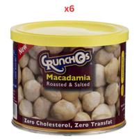 Crunchos Macadamia Salted 100Gm Can Pack Of 6