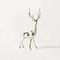Metallic Reindeer Figurine - 36x26x79 cms