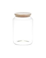 Cook Concept 2.9 Liter Storage Container Glass with Wooden Lid