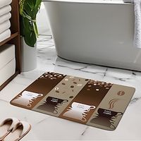 Bath Mats Creative Absorbent Bathroom Rug Diatomaceous Earth Cute Lightinthebox