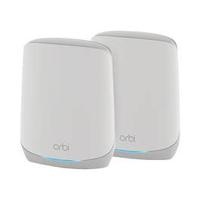 Netgear Orbi Tri-Band Wi-Fi 6 Mesh System + 1 Satellites, Grey (Pack of 2) (NG-RBK762S-100APS) - thumbnail