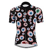 21Grams Men's Short Sleeve Cycling Jersey Summer Spandex Polyester Black Bike Jersey Top Mountain Bike MTB Road Bike Cycling Quick Dry Moisture Wicking Breathable Sports Clothing Apparel  Athleisure Lightinthebox - thumbnail