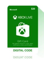 Xbox Live $20 USD - Instant E-Mail Delivery