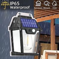 Solar LED Motion Sensor Wall Light Intelligent Sensor Tungsten Waterproof incandescent Lamp Outdoor Solar Security Lamp for Garage Courtyard Passage Walkway Garden Lawn Lighting Lightinthebox