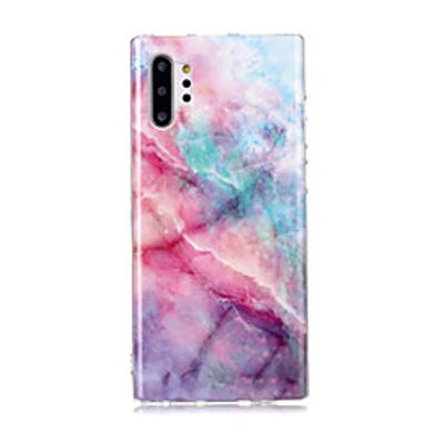 Phone Case For Samsung Galaxy Back Cover Note 9 Note 8 Galaxy Note 10 Note 10  IMD Pattern Marble TPU miniinthebox