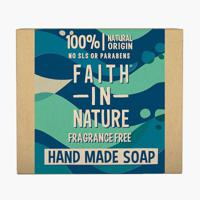 Faith in Nature Soap Fragrance Free Handmade Soap - 100 gms