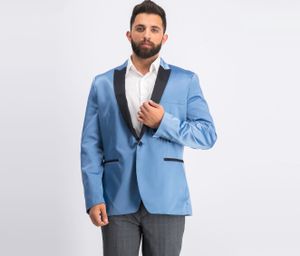 Mens Slim-Fit Tuxedo Jacket  Coronet Blue