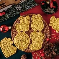Christmas Cookie and Cake Decorating Molds - Silicone Fondant and Gumpaste Mold for Sugarcraft and Kitchen Gadgets Lightinthebox - thumbnail