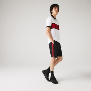 Men's Lacoste SPORT Contrast Bands Cotton Blend Shorts