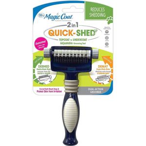 Four Paws Magic Coat 2-In-1 Quick Shed Tool