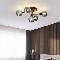 LED Ceiling Lights Globe Design 5-Light Chandeliers Pendant Light Metal Glass Modern Style Living Room Bedroom Dining Room 85-265V Bulb NOT Included Lightinthebox - thumbnail