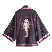 Inspired by Date A Live Tohka Yatogami Anime Cosplay Costumes Japanese Kimono 44cm Kimono Coat For Women's miniinthebox - thumbnail