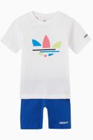 Adicolor Shorts and T-shirt Set in Jersey - thumbnail