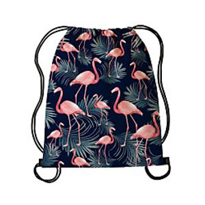 Unisex Bags Oxford Cloth 3D Print 3D Holiday Outdoor Backpack 3D Print Black White Lightinthebox