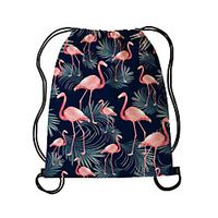 Unisex Bags Oxford Cloth 3D Print 3D Holiday Outdoor Backpack 3D Print Black White Lightinthebox - thumbnail