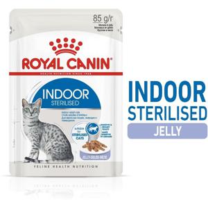 Royal Canin Feline Health Nutrition Indoor Jelly (Wet Food - Pouches) x 12