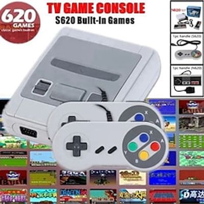 Built-In 620 Games Mini TV Game Console 8 Bit Retro Classic Handheld Gaming Player AVHDMI Output Video Game Console Toy Lightinthebox