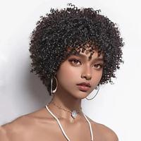 Short Curly Wigs for Black Women None Lace Pixie Cut Wig Short Human Hair Wigs for Black Women Human Hair Pixie Cut Wigs Human Hair Full Made Wigs Brazilian Virgin Human Hair Natural Color Lightinthebox