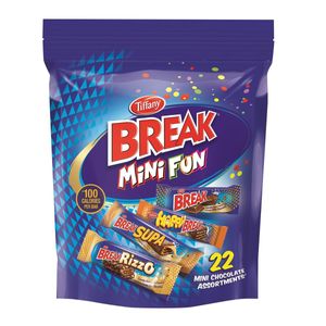 Tiffany Break Mini Assorted Chocolate Bar 384gm