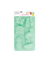 Scrapcooking Silicone Mould With 6 Summer Themed Cavities