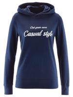 Casual Letter Print Hooded Women Hoodie - thumbnail