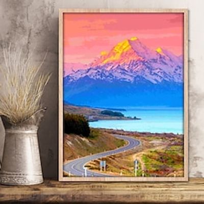 1pc Landscape DIY Diamond Painting Diamond Painting Handcraft Home Gift Without Frame miniinthebox